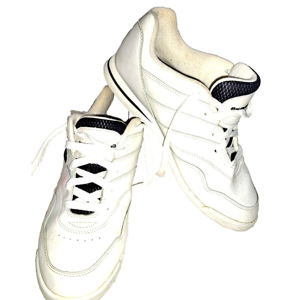 Brunswick Pioneer Women's 8.5 White Leather Bowling Shoes